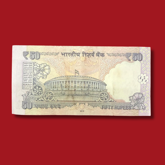 Rs 50 Note Packet 733701 Loose Packet UnSerial Number Raghuram Rajan 100 note - Collection Bazzar