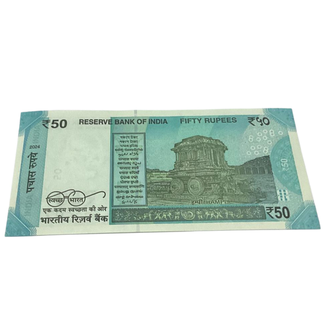 Rs 50 new birthday and annicversary date 170950 collectible item - Collection Bazzar