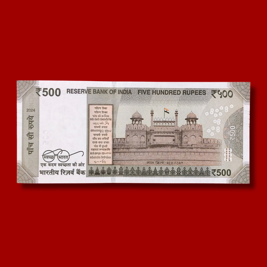 Rs 500 Note Serial 786786 Double 786 Holy Bismillah Number Extremely Rare - Collection Bazzar