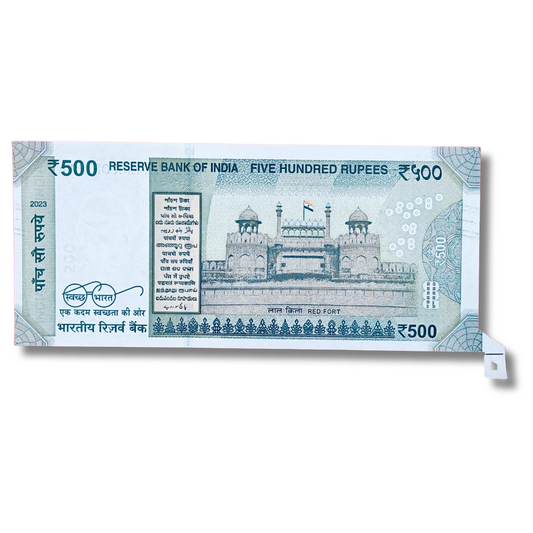 Rs 500 old 916000 hallmark number extra paper error governor shakti kant das excellent condition - Collection Bazzar
