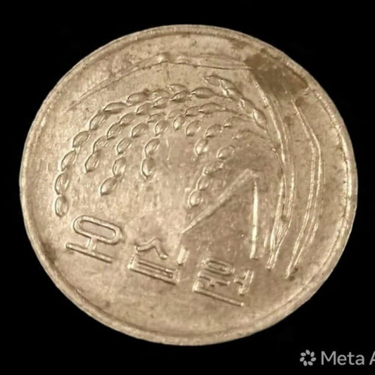 South Korea 50 Won Coin Collectible World Coin - Collection Bazzar