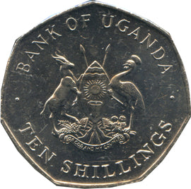 Uganda 10 Shillings 1987 Coin Collectible World Coin - Collection Bazzar
