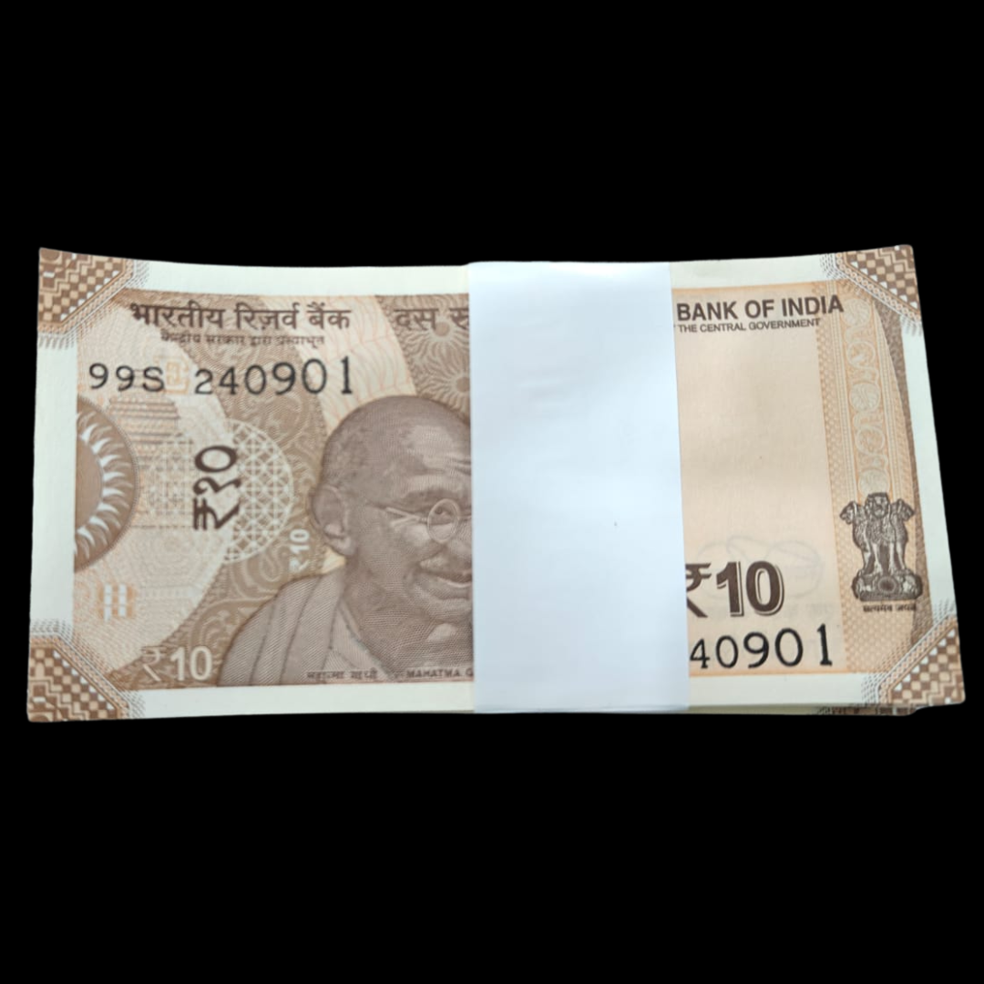 Rs 10 serial birthday packet 240901 September 24 unc condition