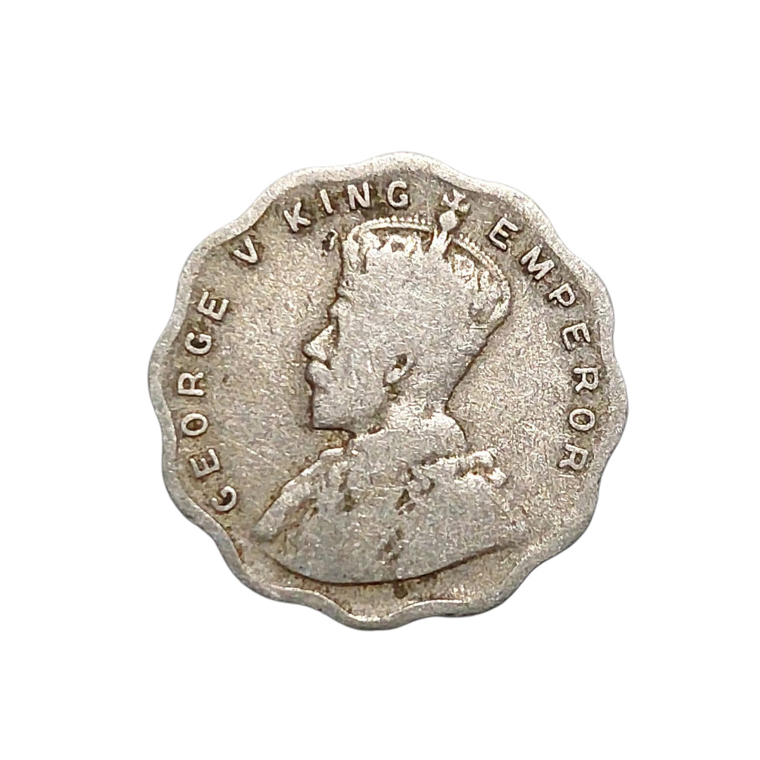 1 Anna Coin 1927 George V King Emperor | Rare Collectible
