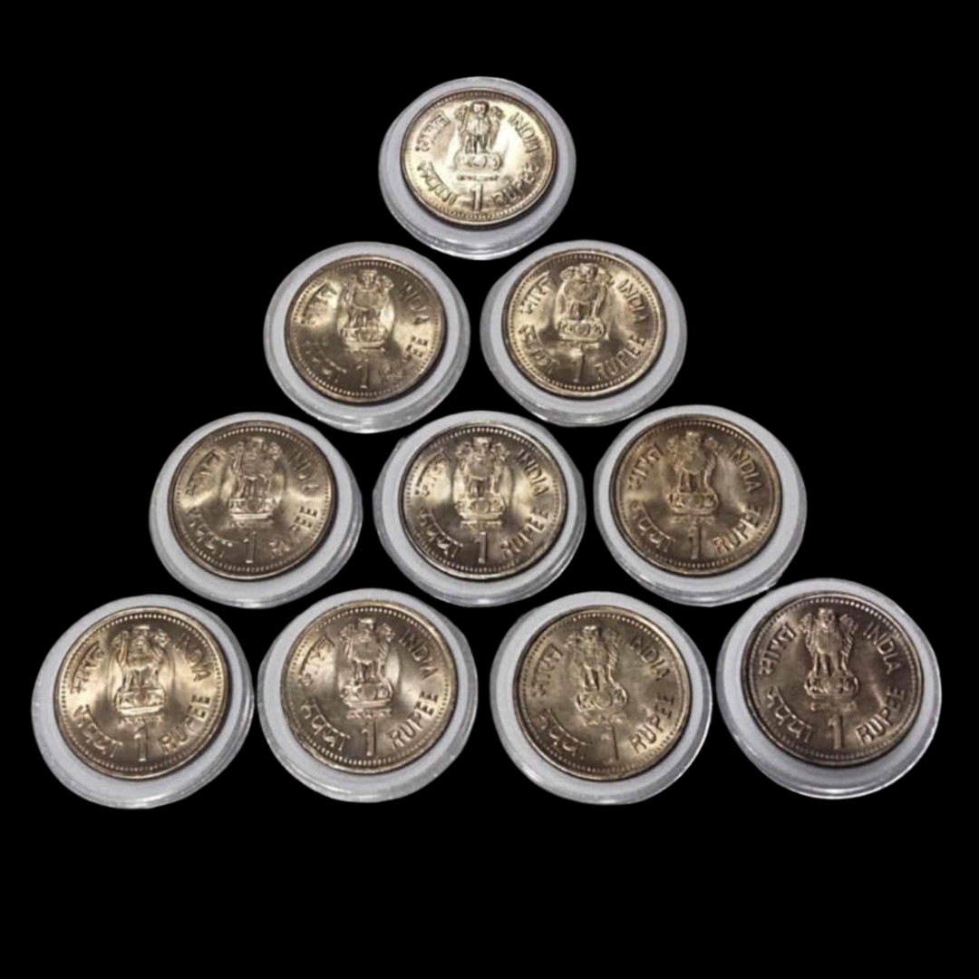 Rs 1 Commemorative Coin BR Ambedkar With Mirror Finish qty 10 PCs limited stock