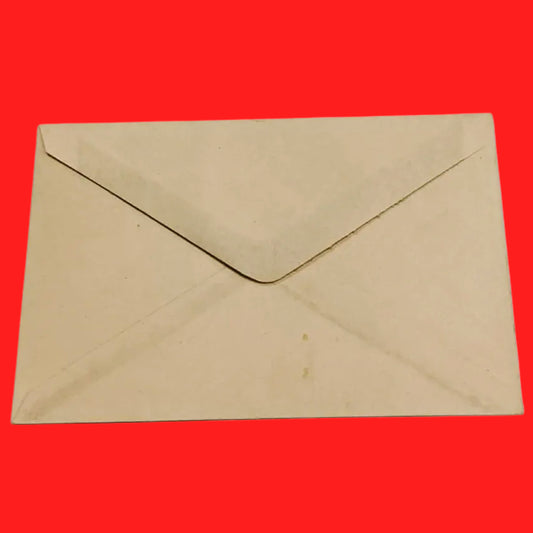 Vintage Indian Postal Envelope with Ashoka Emblem Stamp - Collectible First Day Cover - Collection Bazzar