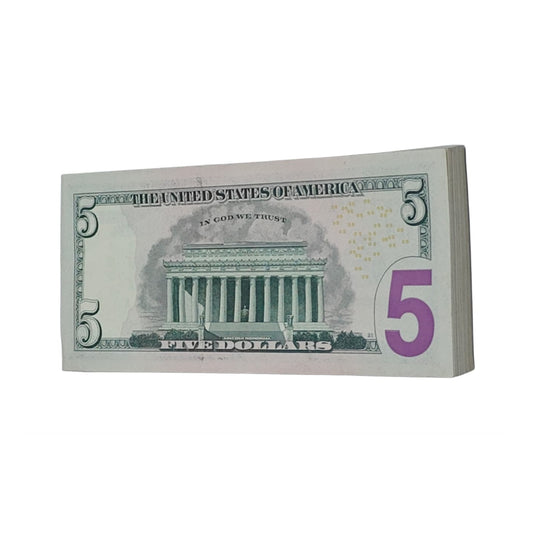 Rare $5 Dollar Abraham Lincoln Federal Reserve Note Collectible