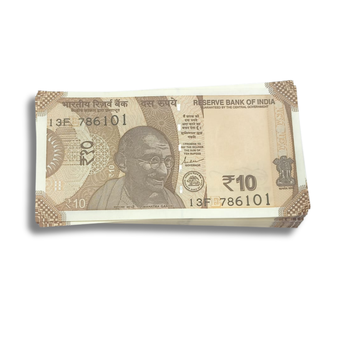 Rs 10 Note Packet 786101 Holy 786 Bismillah 100 Notes GEM UNC