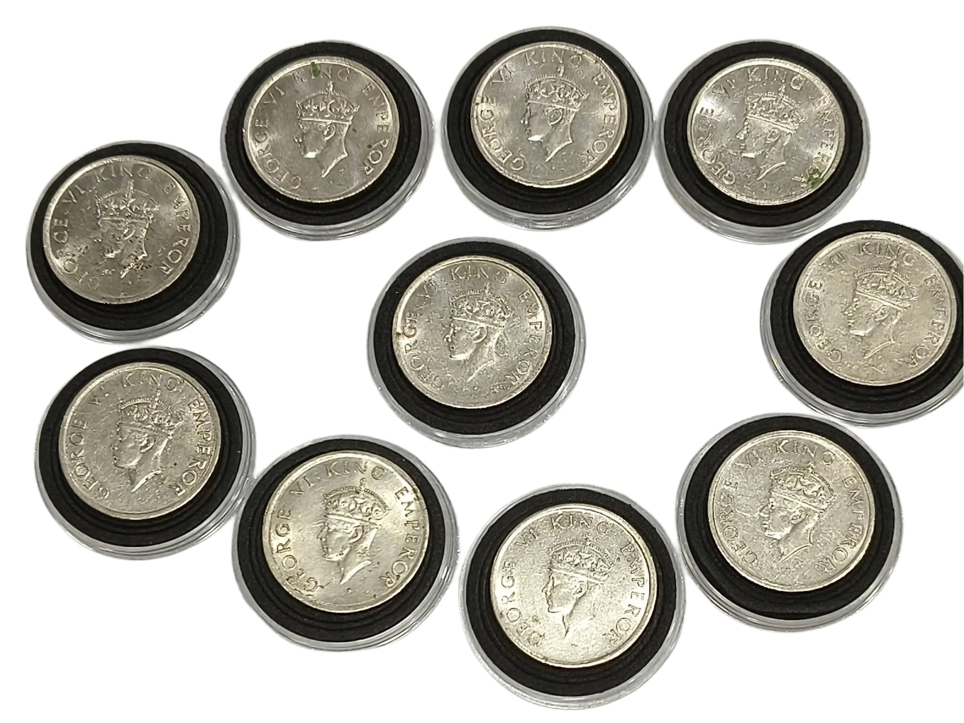 Half Rupee British India 