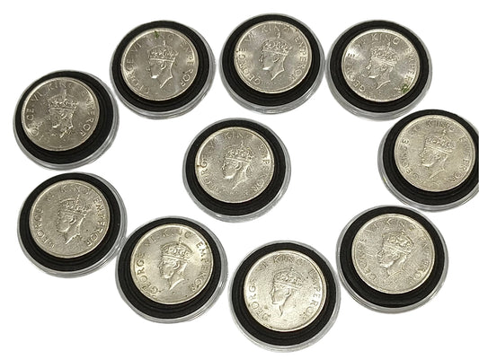 Half Rupee British India 