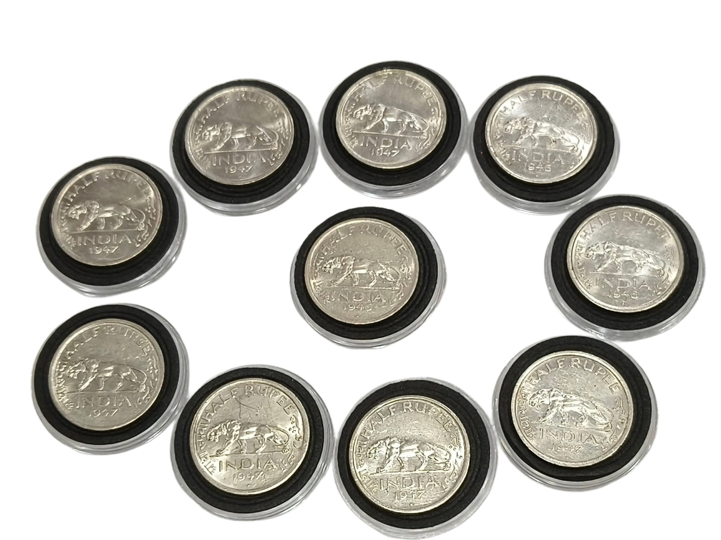 Half Rupee British India 