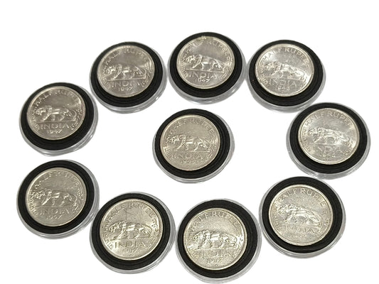 Half Rupee British India 