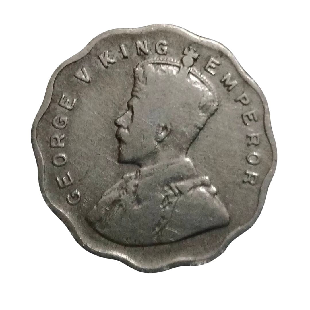1 Anna 1929 George V King Emperor Coin