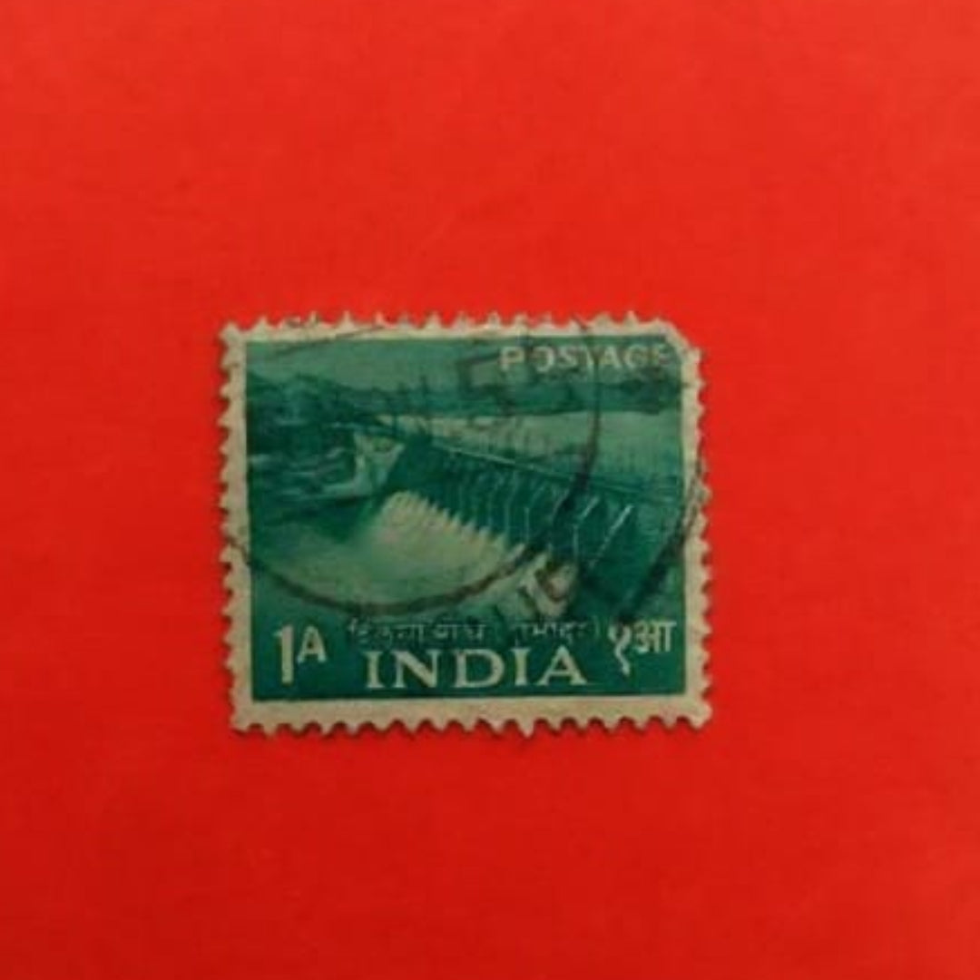 1 anna Dam Stamp Collectible - Collection Bazzar