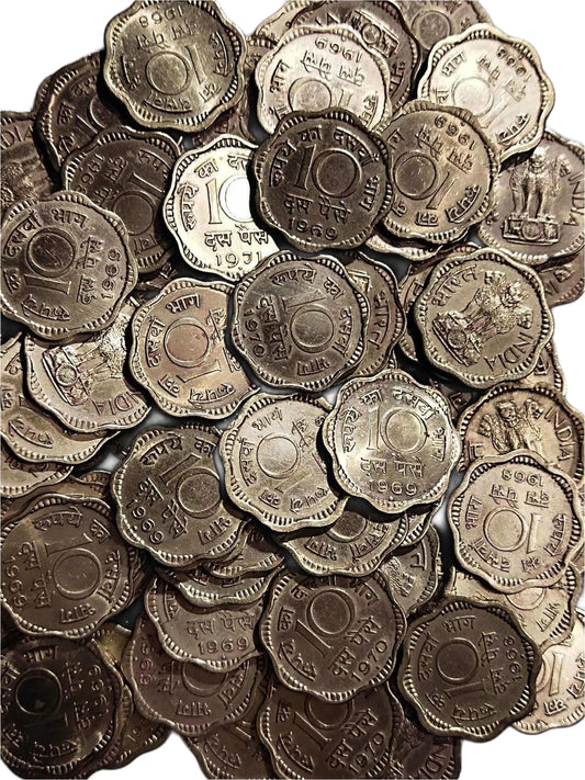 10 Paisa Brass