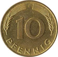 10 pfennig federal republic of germany collectible - Collection Bazzar