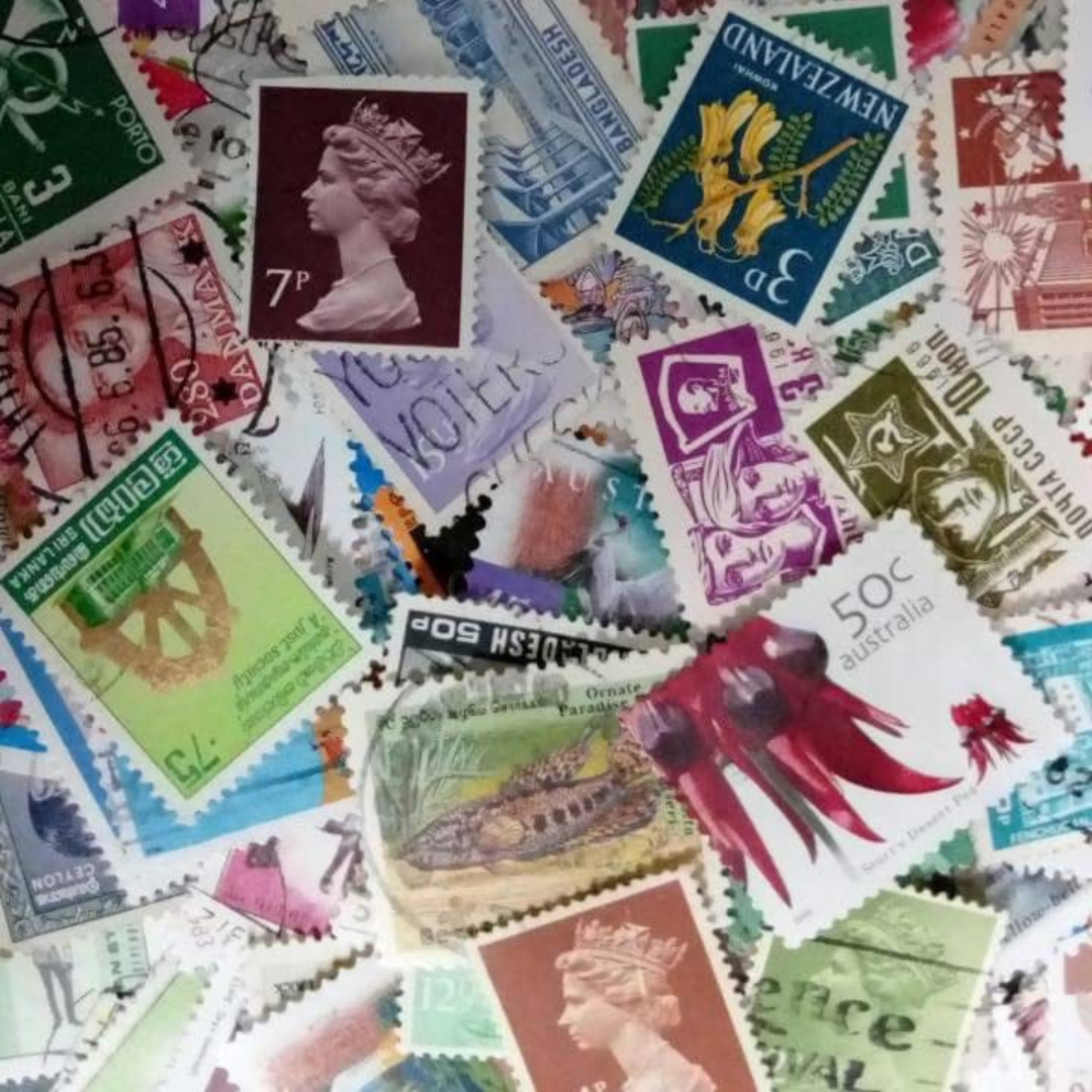 100 Different Foriegn Mixed Stamps Rare Collectible Item - Collection Bazzar