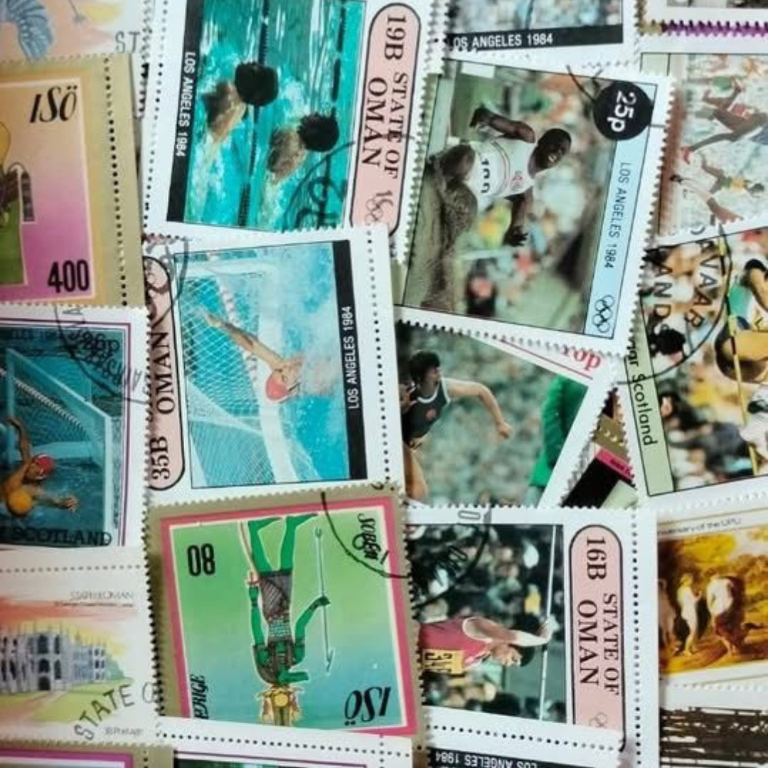 100 Different Stamps foriegn & Others Rare Collectible - Collection Bazzar