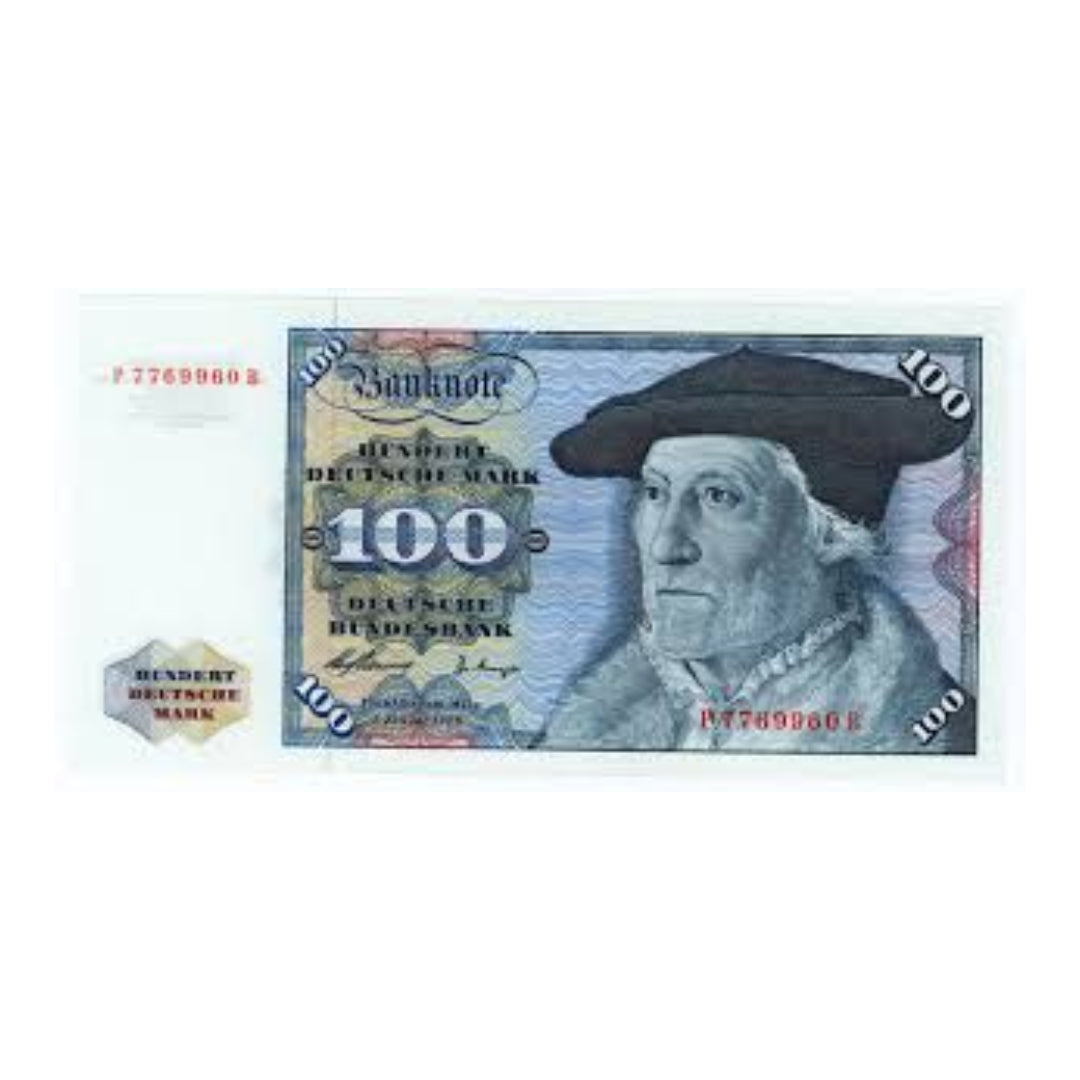 100 deutsche mark Germany currency rare collectible - Collection Bazzar