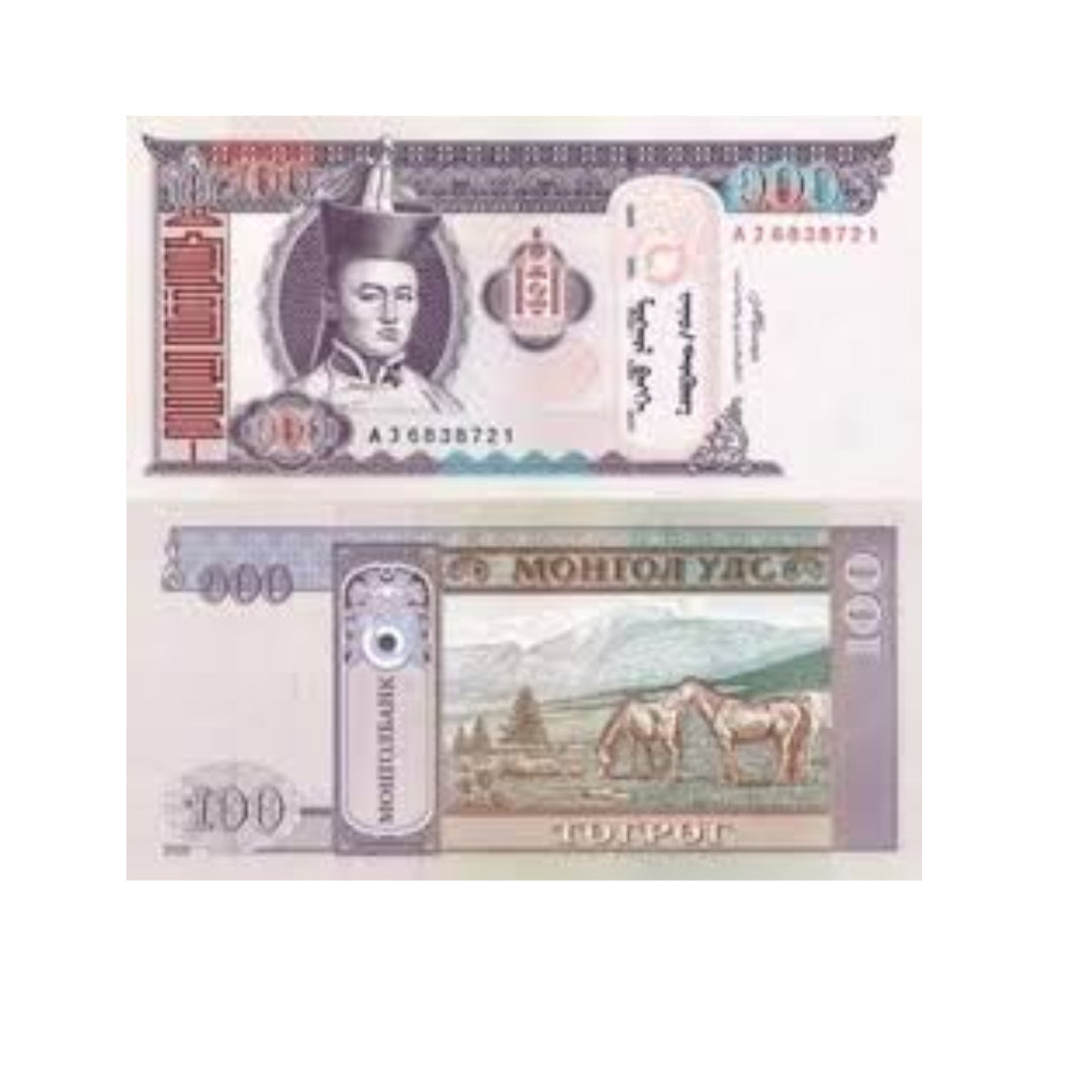 100 togrog Mongolia unc condition - Collection Bazzar
