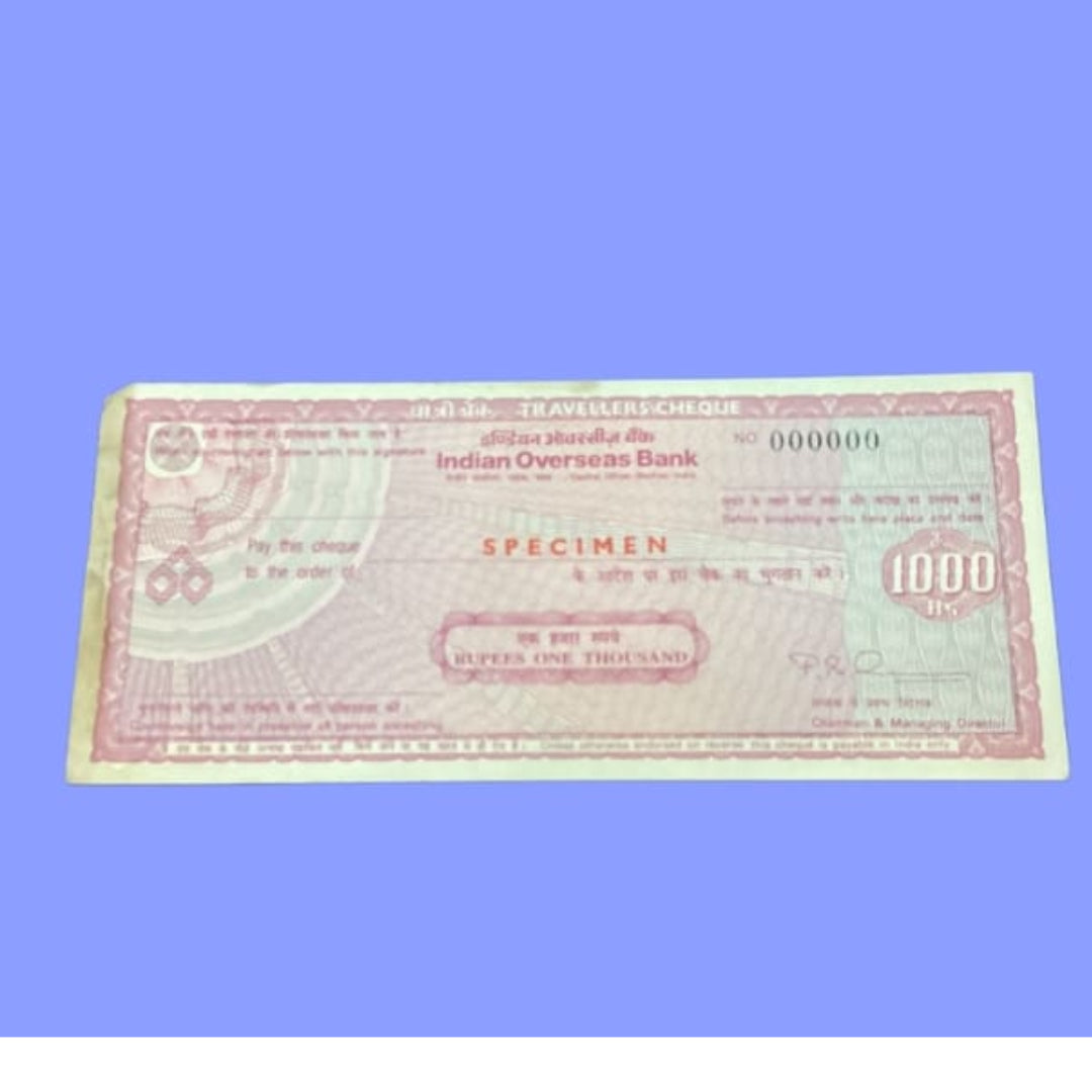 1000 travellers indian overseas rare collectible - Collection Bazzar
