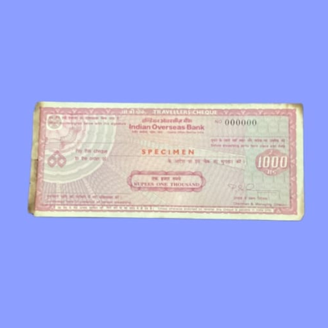 1000 travellers indian overseas rare collectible - Collection Bazzar