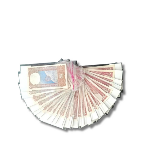 Rs 2 Bank Note Signature Set – B-11 to B-36 – Total 26 Notes