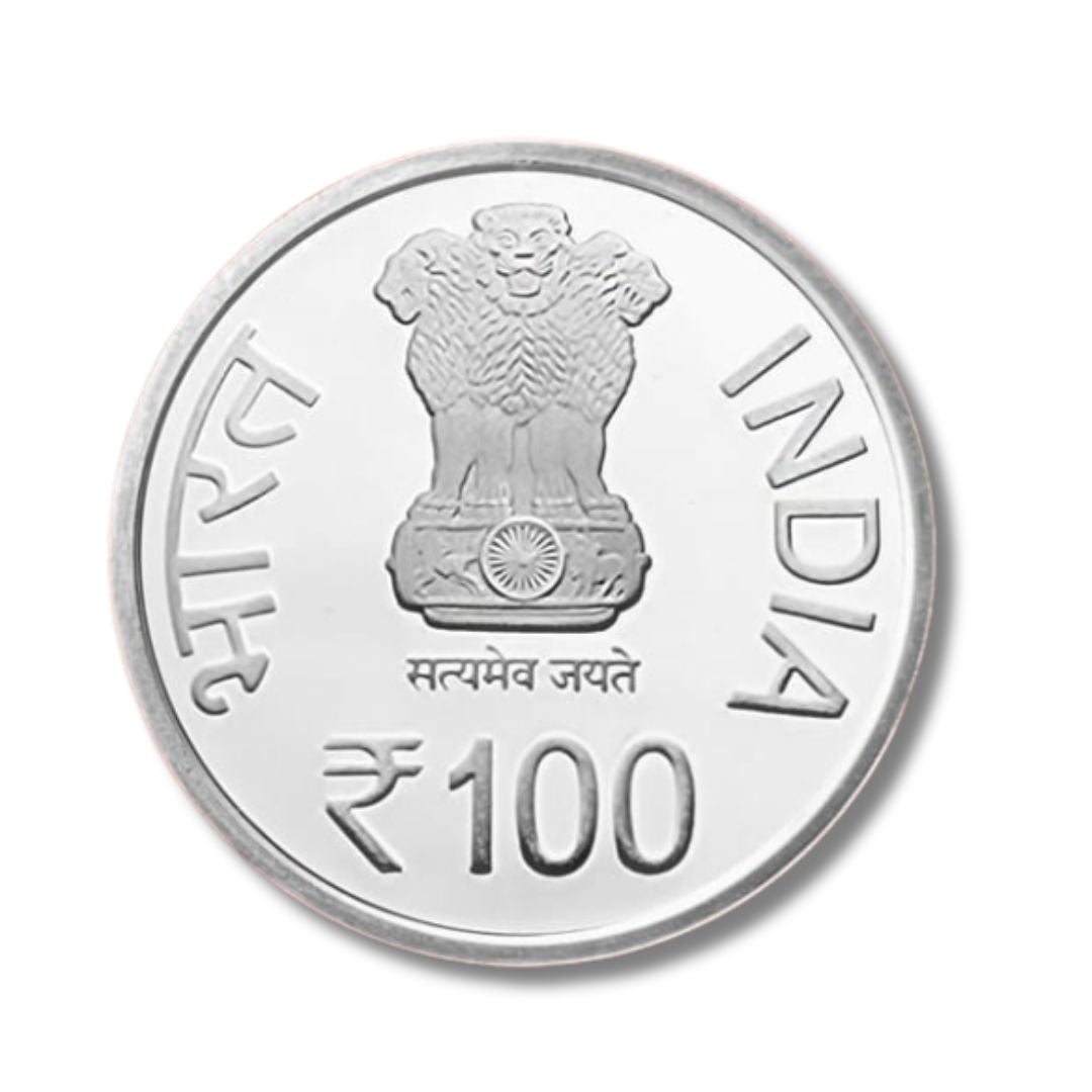 ₹100 Proof Coin – Kaivalyadhama Centenary Year | Official Folder Pack | Government