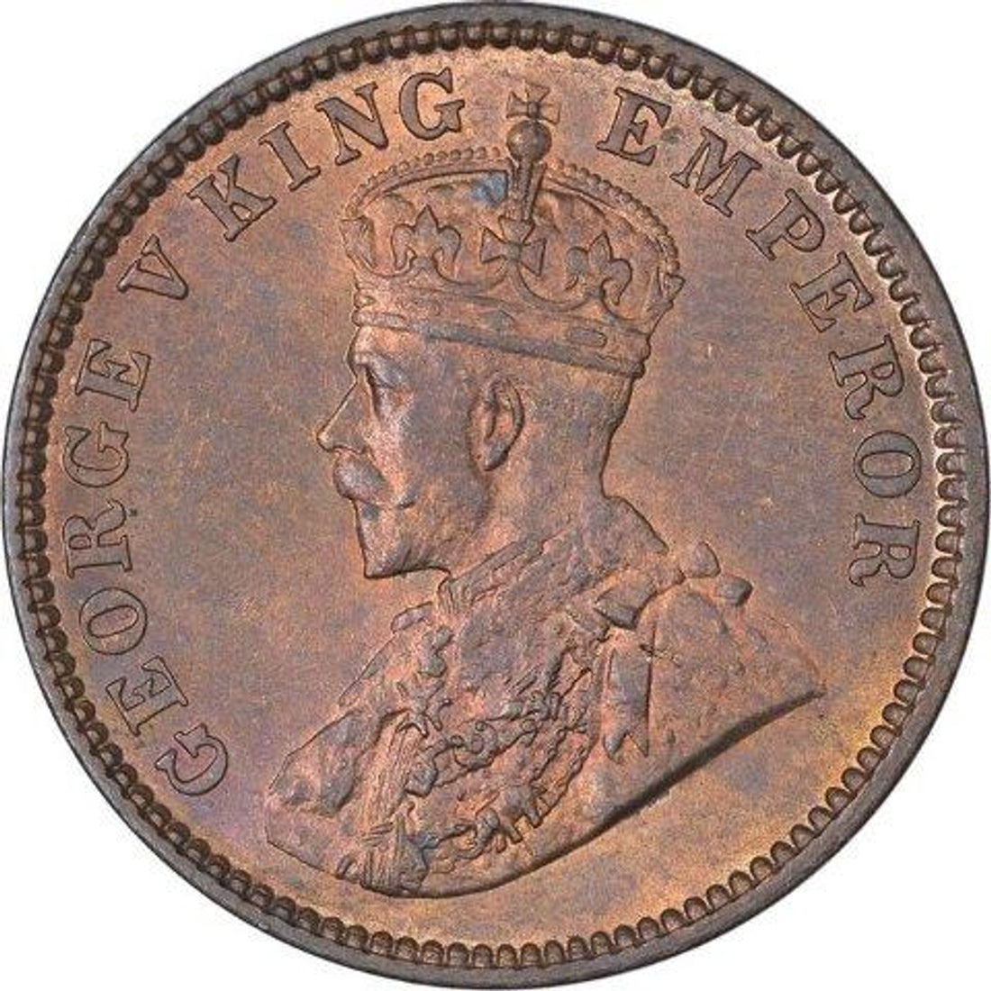 One Quarter Anna 1933 George V King Given Different Good Condition
