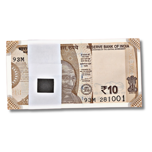 ₹10 Birthday Note Packet - 28 October 2001