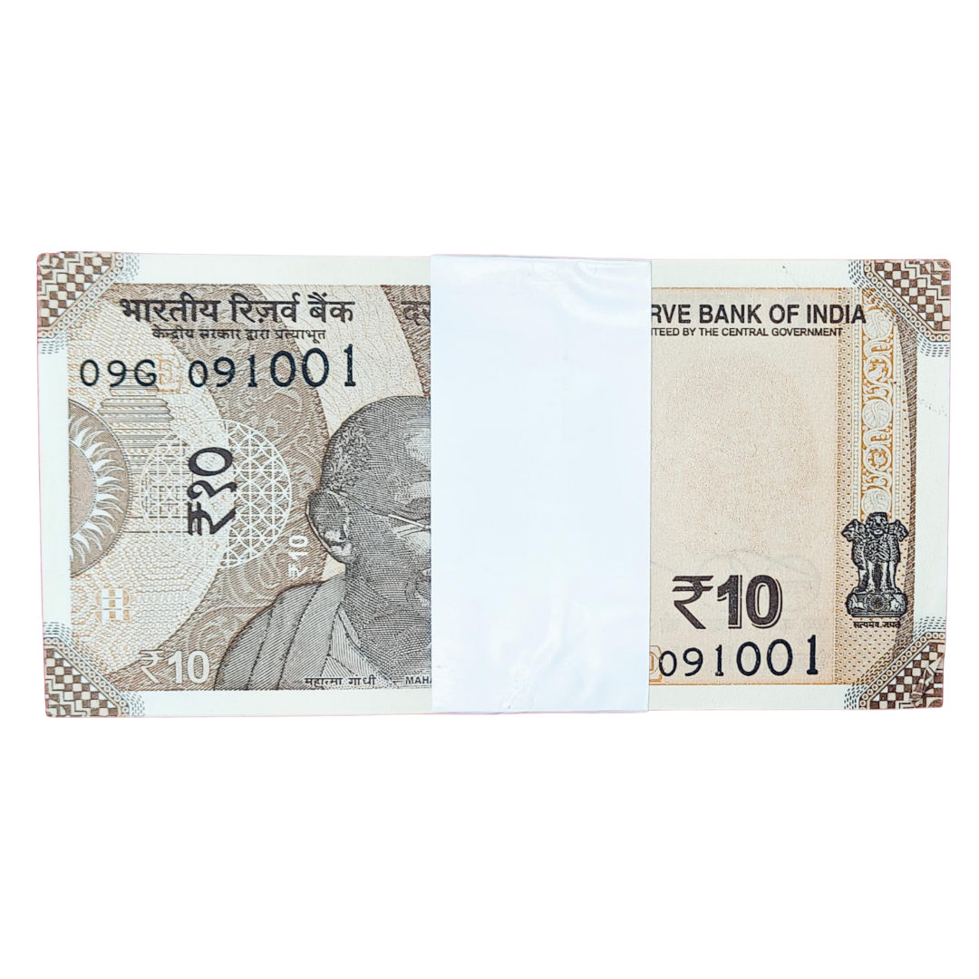 ₹10 Birthday Note Packet - 9th October 2001