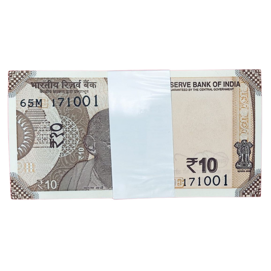 ₹10 Birthday Note Packet – 17 October 2001