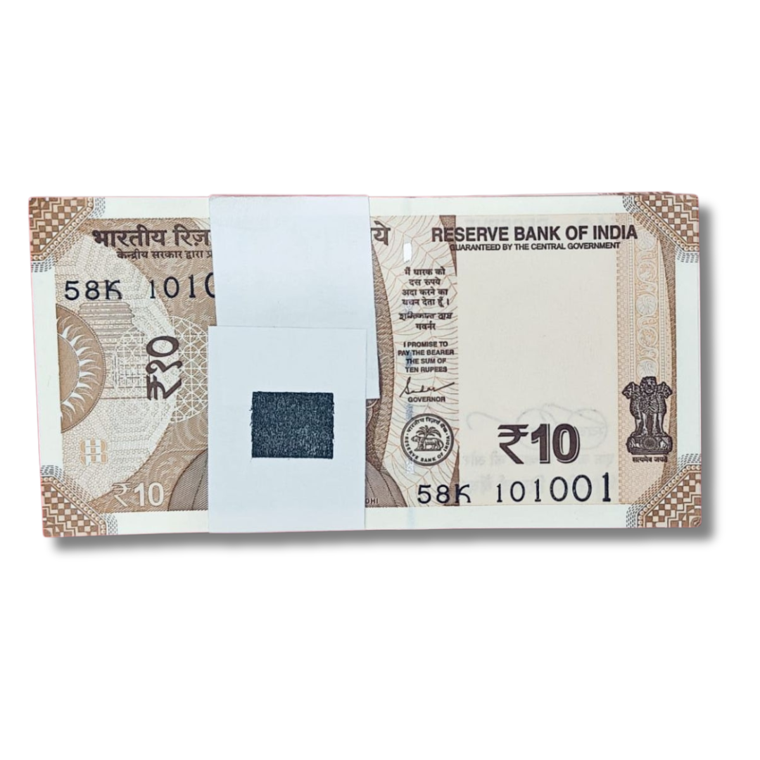 ₹10 Birthday Note Packet – Serial 10.10.01 + 101010 Triplet