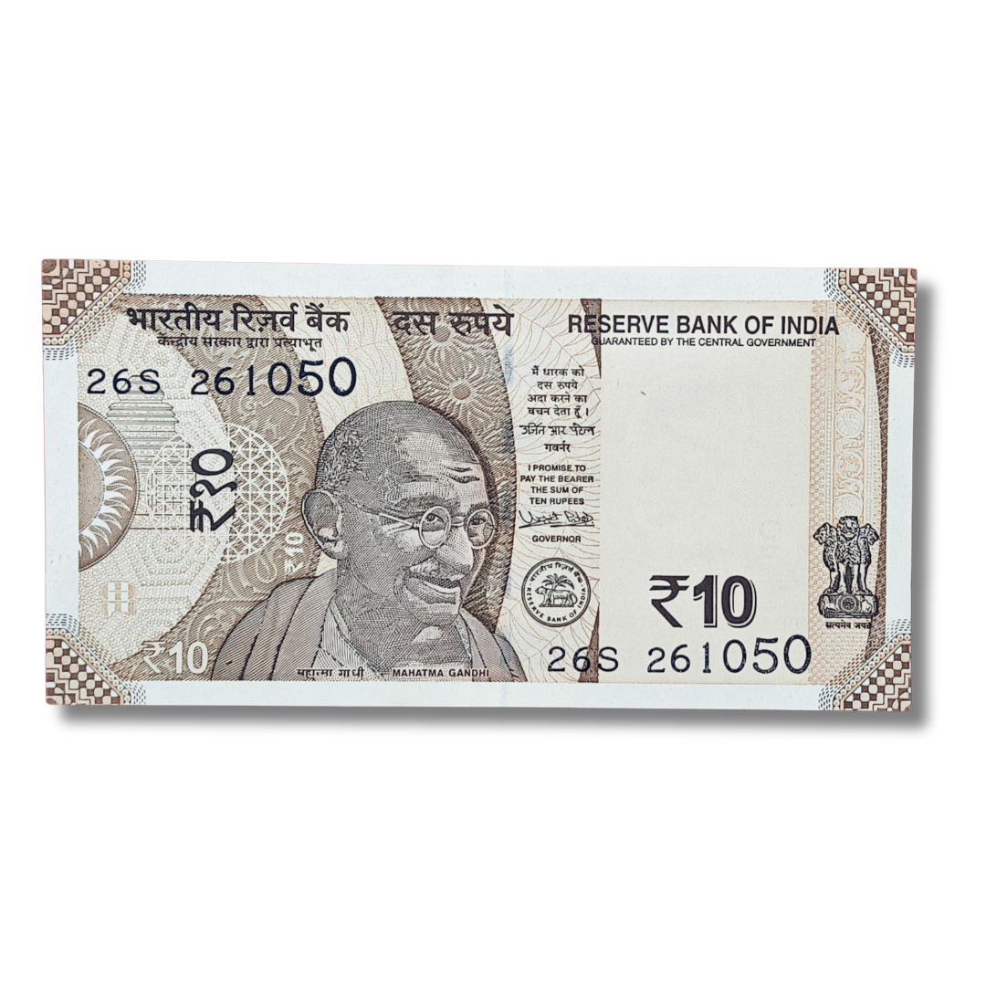 ₹10 Birthday Note – Serial 261050 | Birthday Number 26 October