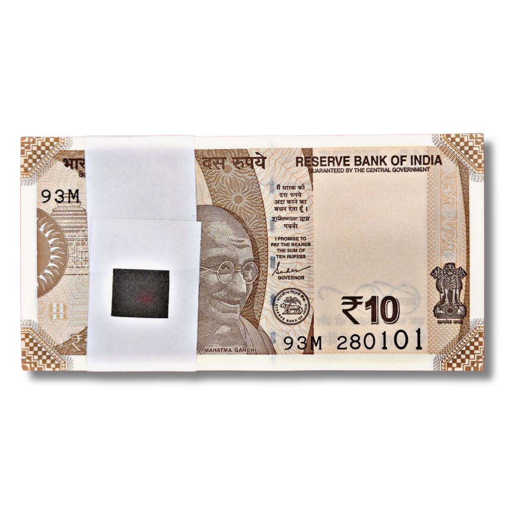 ₹10 Birthday Serial Note Packet – 28 January 2001