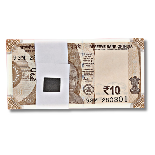 ₹10 Gandhi Birthday Note Packet - 28 March 2001