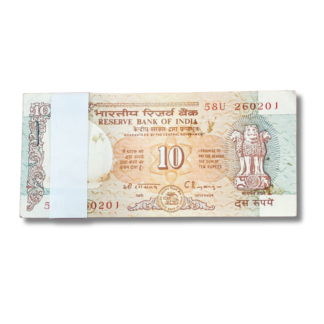 ₹10 Note Packet – Serial 260201 (Birthday 26 Feb)
