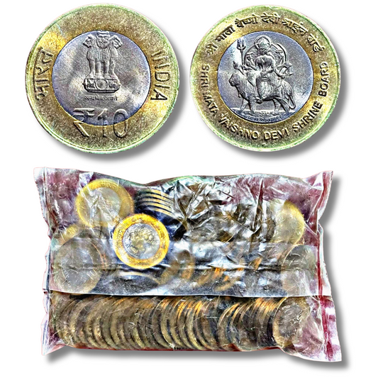10 RS MATA VAISHNO DEVI NOIDA MINT SELAED PACK