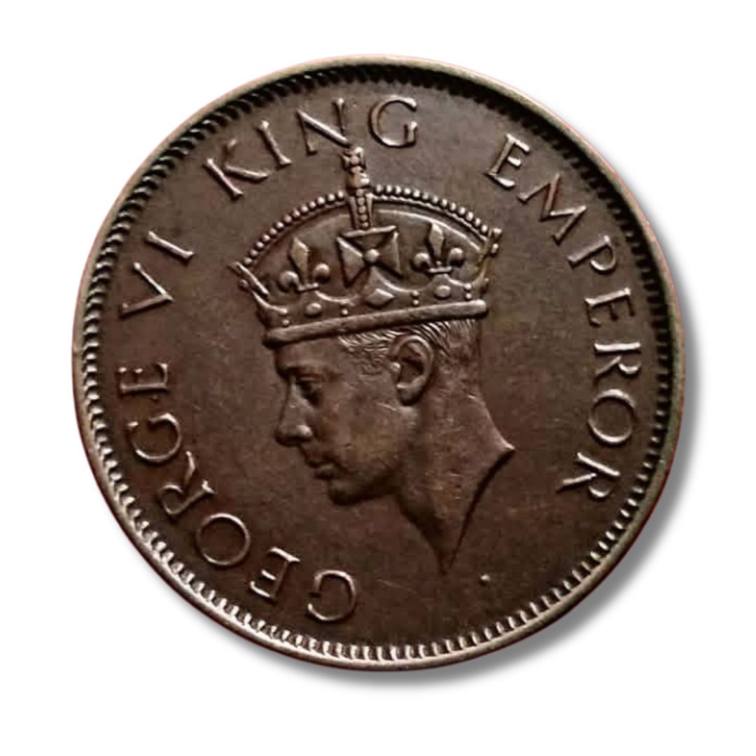 1936 One Quarter Anna – George VI King Emperor - Collection Bazzar