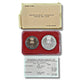 1976 Development Oriented Coin Set – Rs 10 & Rs 50 | Bombay Mint | Food & Work Theme

