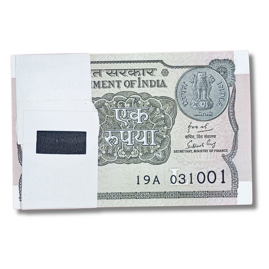 ₹1 Note Packet – Serial 031001 (Birthday 03 Oct)