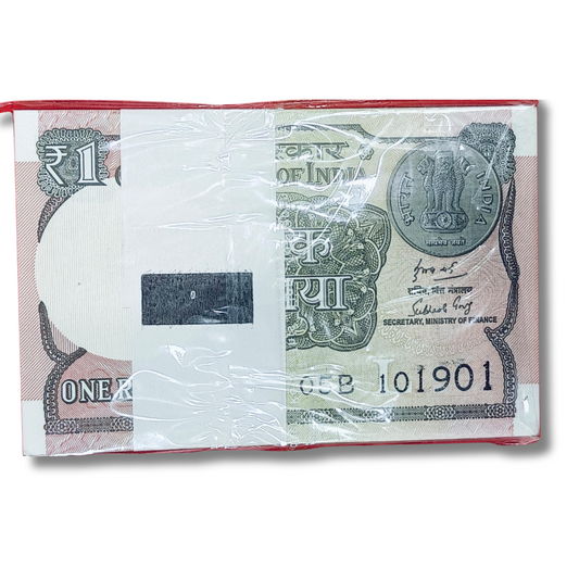 ₹1 Super Birthday Note Packet – Prefix 05B | Serial 101901 (05.10.1901)