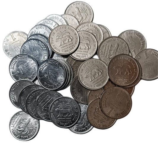 1rs fss RBI Hyderabad mint Exellent condition Single mint  20 pis lot - Collection Bazzar