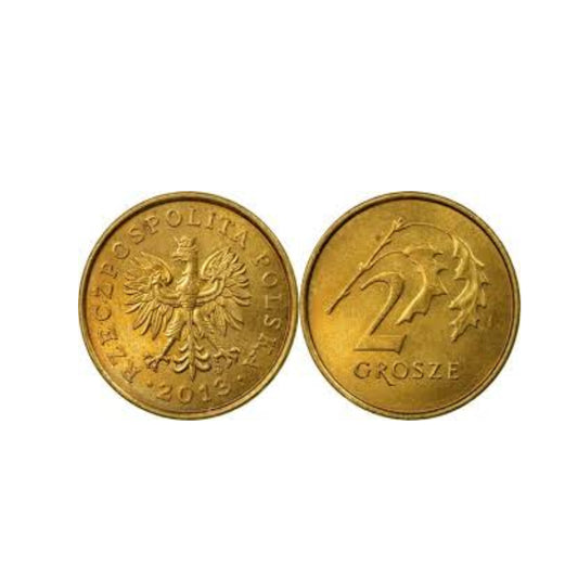 2 Grosze Poland Coin | Polish Currency | Collectible - Collection Bazzar