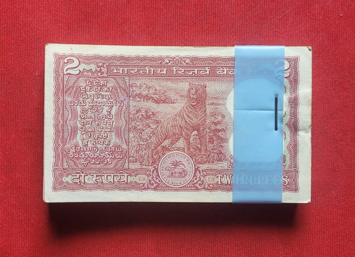 2 Rupees Taiger Bundle.

GEM UNC Bundle 

 fancy no..786 

Sig=R.N.MALHOTRA..✍️

B - Collection Bazzar