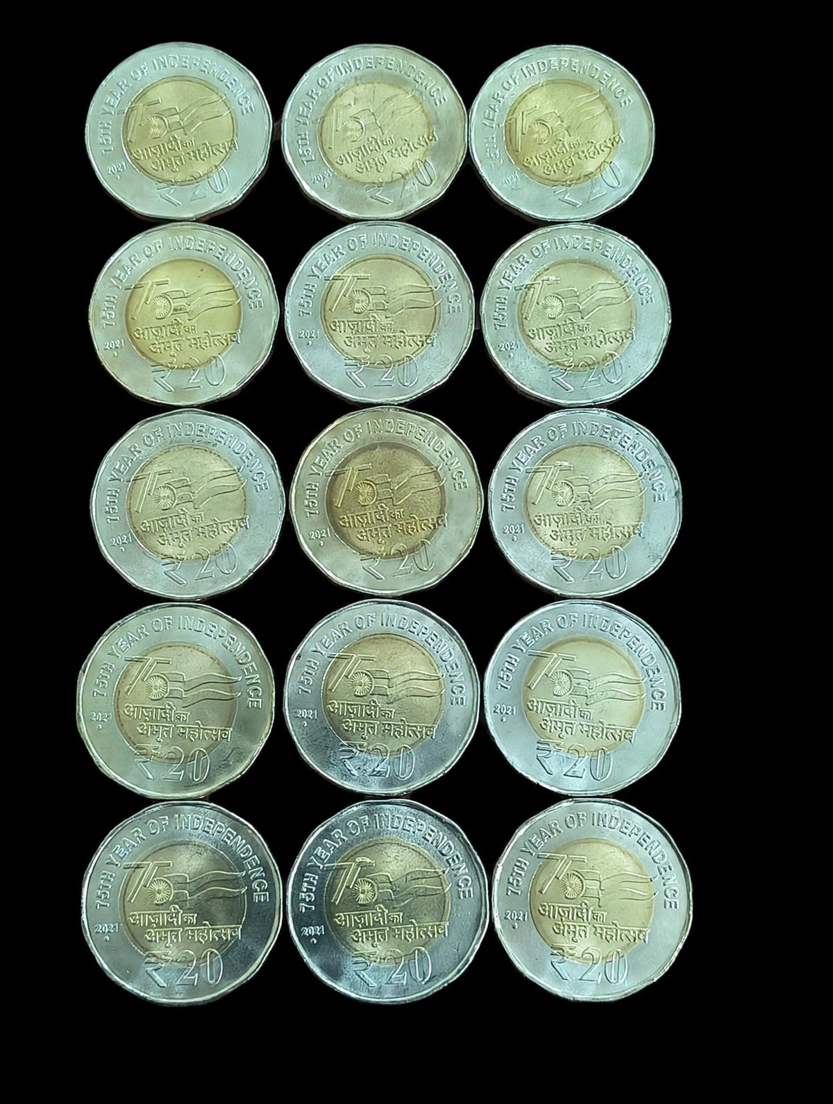 20 ₹ AKAM 2021 MUMBAI MINT RARE COIN

15 pis limited stock collector choice - Collection Bazzar