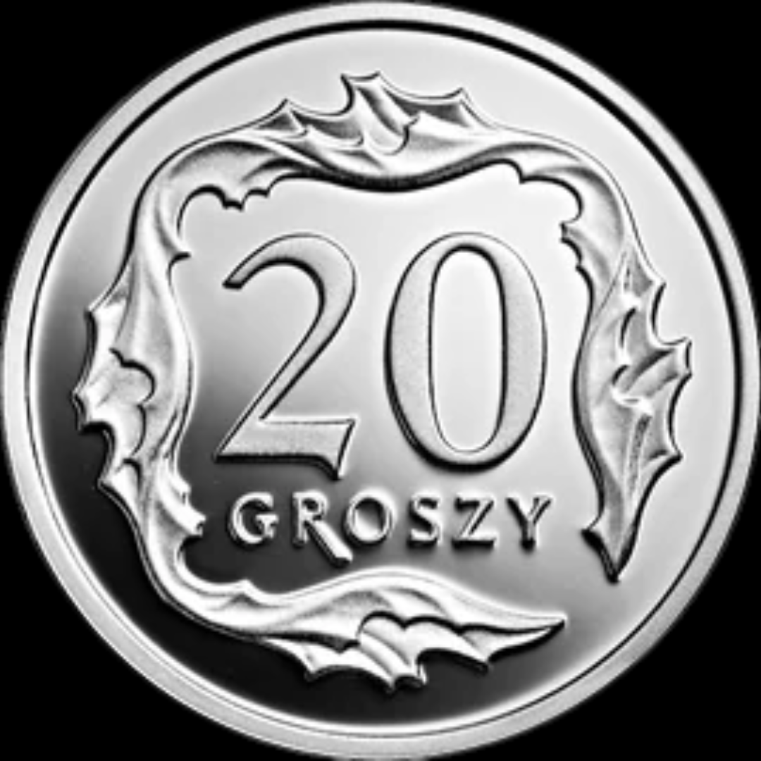20 Grozy Poland Hundred Years Of Zolty Rare Collectible - Collection Bazzar