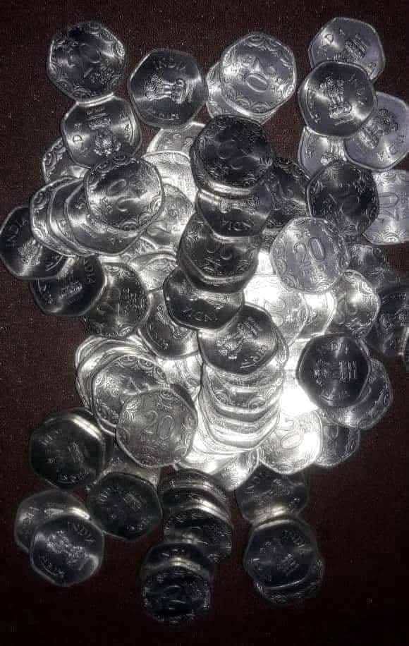 20 Paisa Alluminium Magnisium Mix Mint Mix Year BUNC With Original Luster qty 💯 - Collection Bazzar