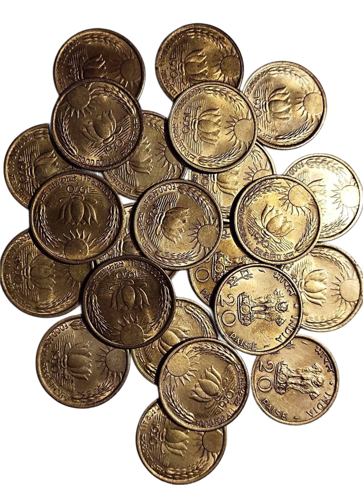 20 Paisa Brass