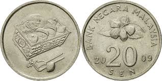 20 sen malasiya coin - Collection Bazzar